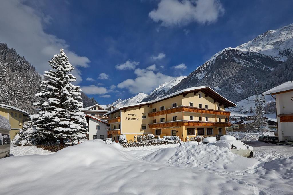 Fremdenpension Alpenruhe سولدن الغرفة الصورة